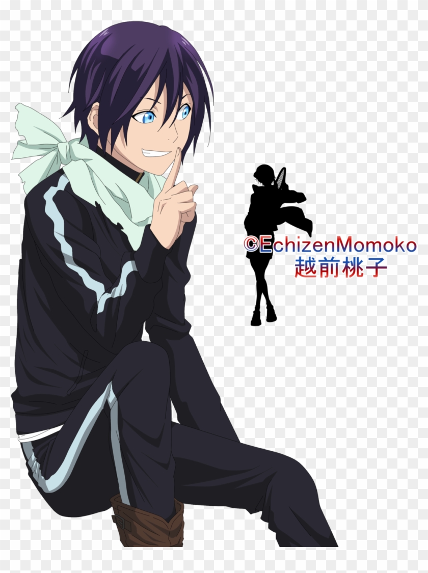 Noragami Yato Render From Poster Feel Free To Use It Yato Y Yukine Hd Png Download