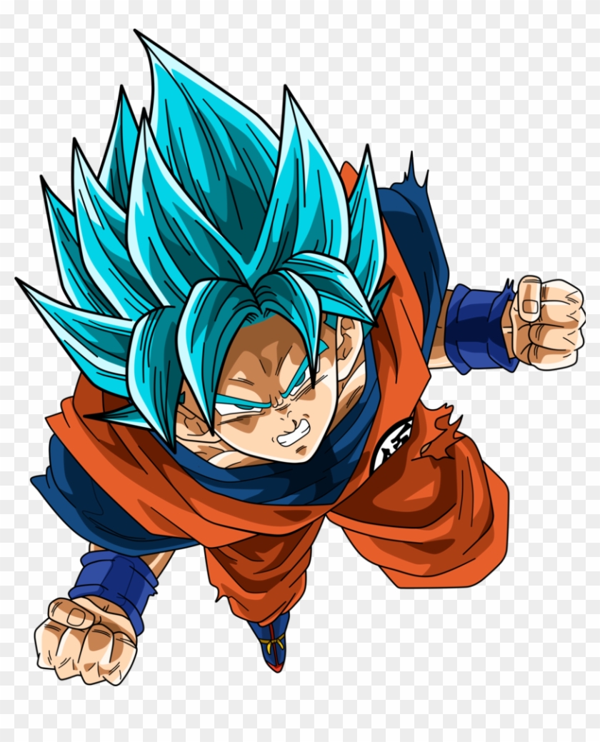 Super Saiyan Blue Goku - Goku Ssj Blue PNG Transparent With Clear