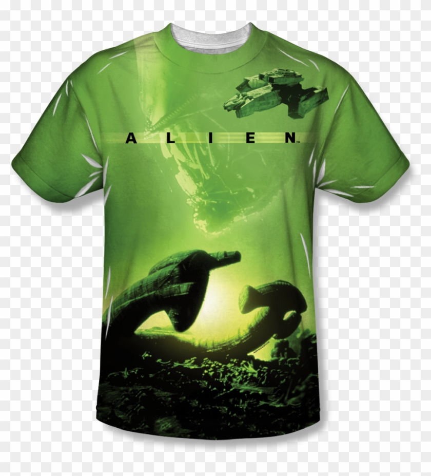 Alien Ship All Over T Shirt Hollywood Collectibles Alien Derelict Ship Hd Png Download 924x976 3486185 Pngfind - classic team rocket pokemon shirt roblox
