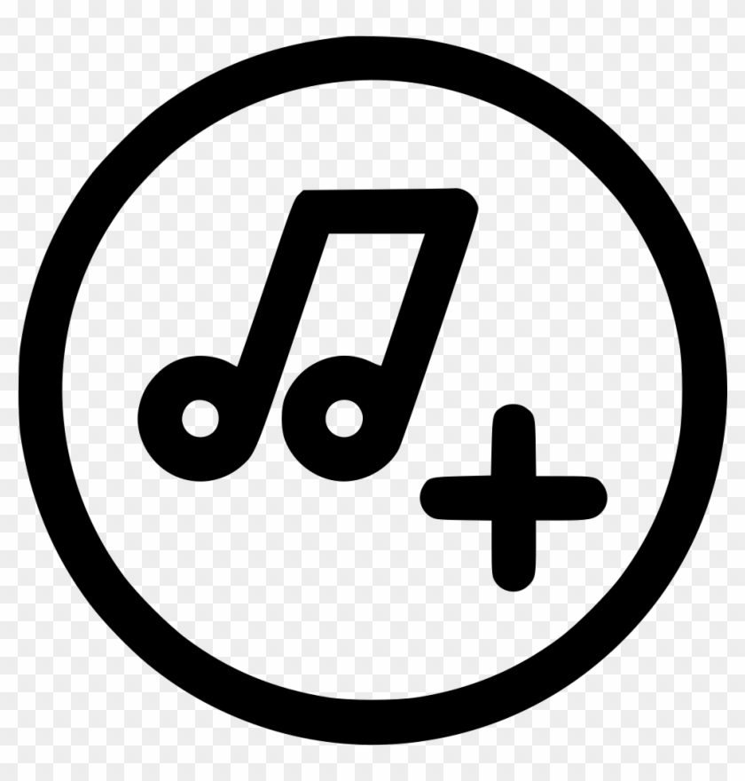 Download Add Track Song Music Include Control Svg Png Icon Free Sign Transparent Png 981x982 3508792 Pngfind