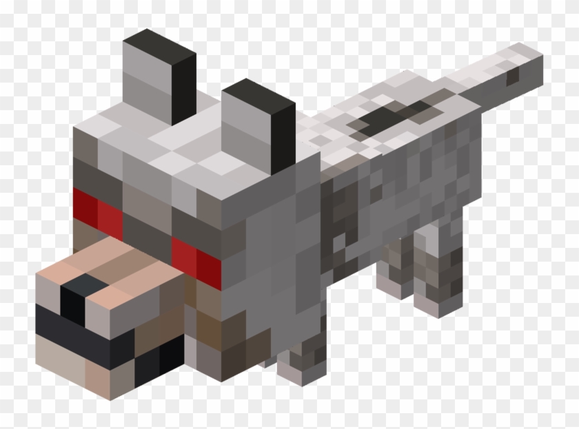 minecraft baby wolf plush
