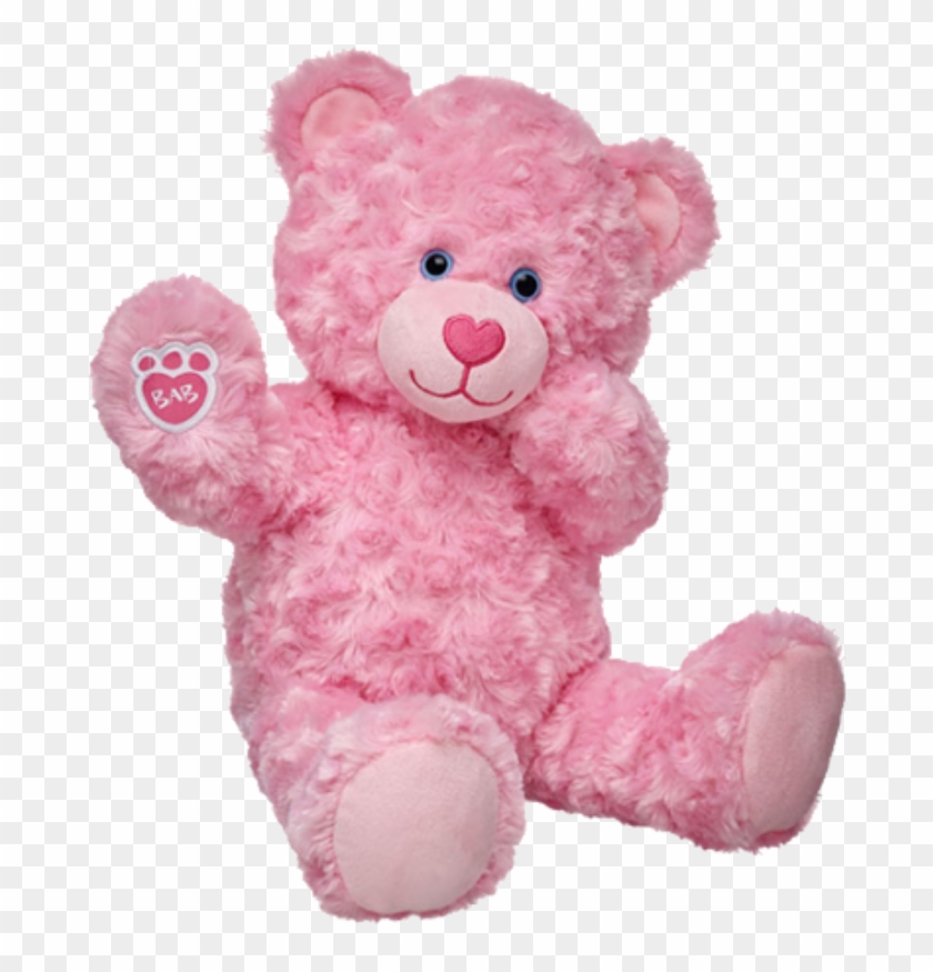 pink cuddles build a bear
