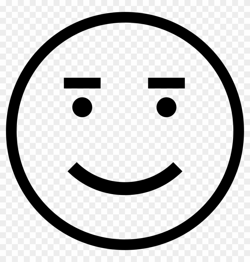 This Free Icons Png Design Of Simple Smiley Face - Simple Happy Face Drawing,  Transparent Png - 2318x2318(#3552142) - PngFind