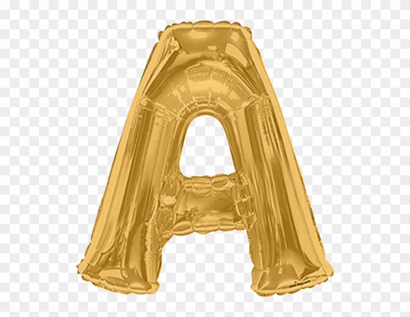 giant gold letters