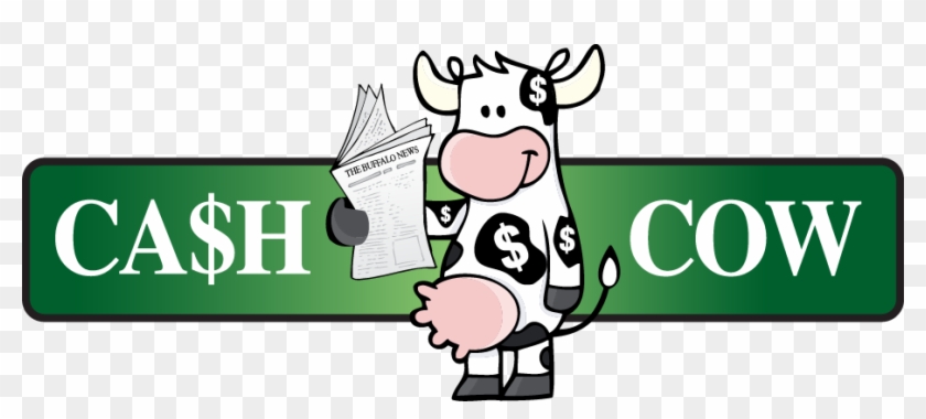 Money Clipart Cow - Cash Cow, HD Png Download - 927x376(#3577946) - PngFind