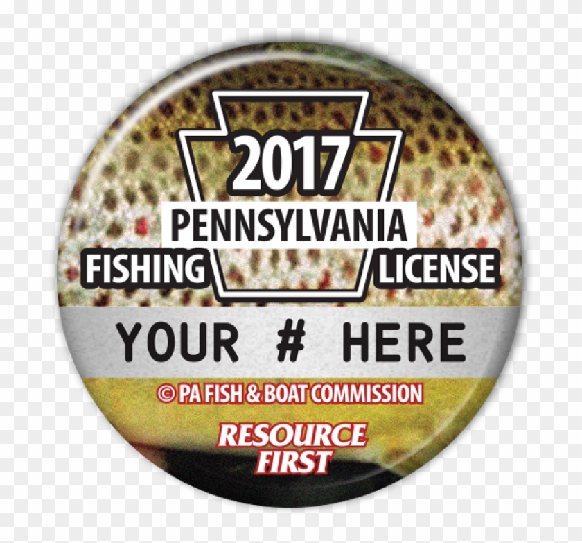 Pa Fishing License Button, HD Png Download - 800x800(#3579870) - PngFind