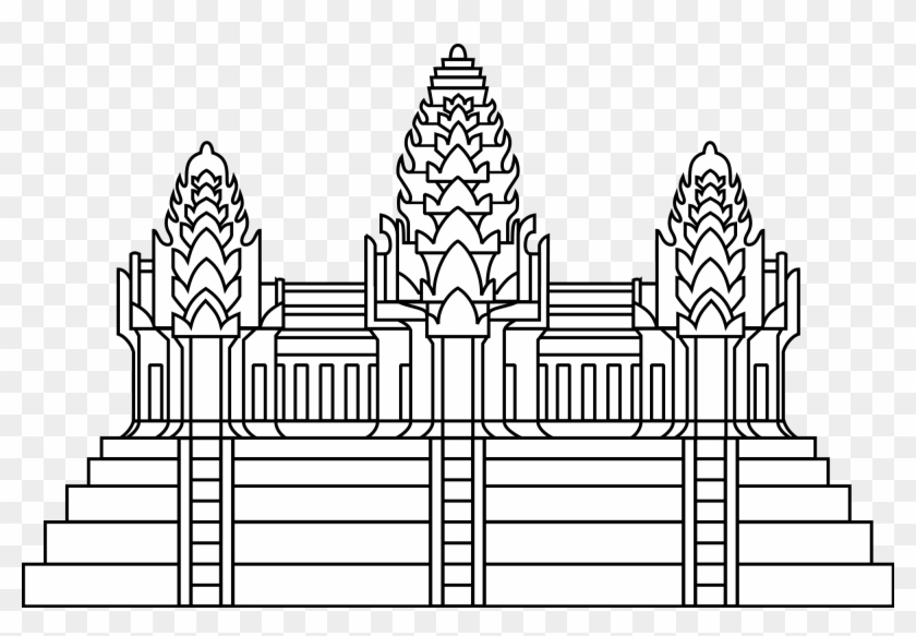 Angkor Wat Png Cambodia Flag Angkor Wat Transparent Png X