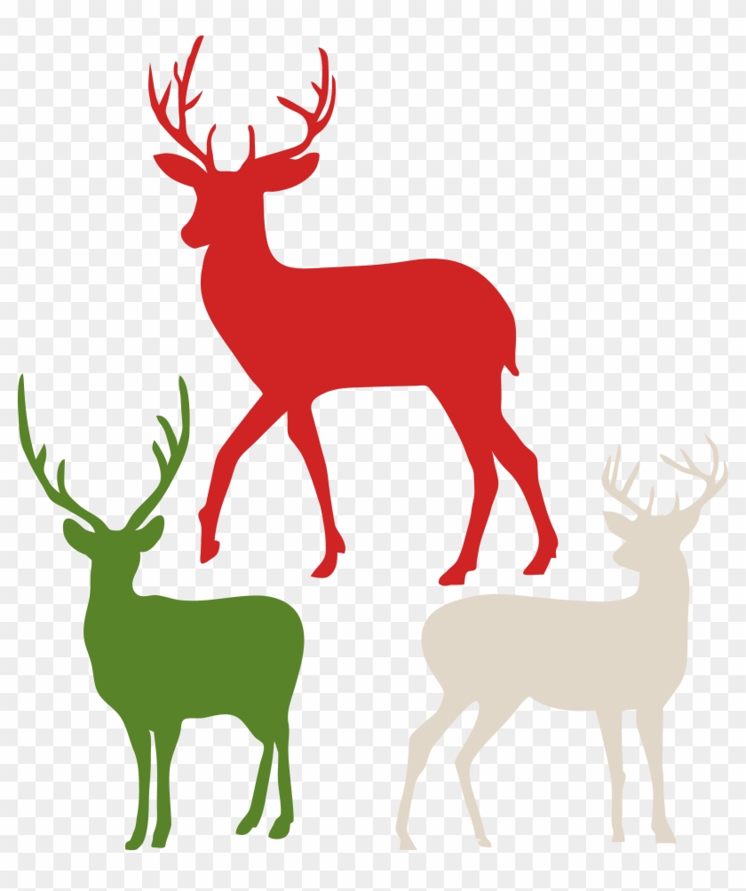 Download Reindeer Silhouette Cute Clipart Svg Cuts Svg File Dear Shadow Hd Png Download 3092x3547 3587817 Pngfind