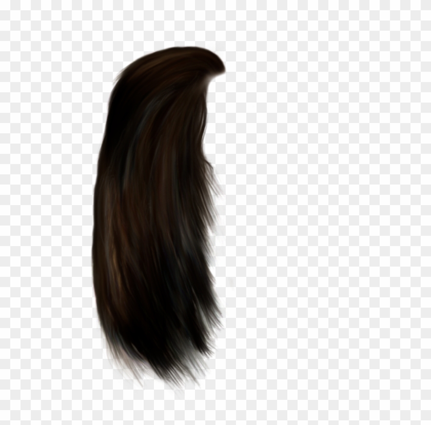 Long Brown Hair Png Svg Black And White Stock  Long Brown Hair Png  Transparent PNG  600x521  Free Download on NicePNG