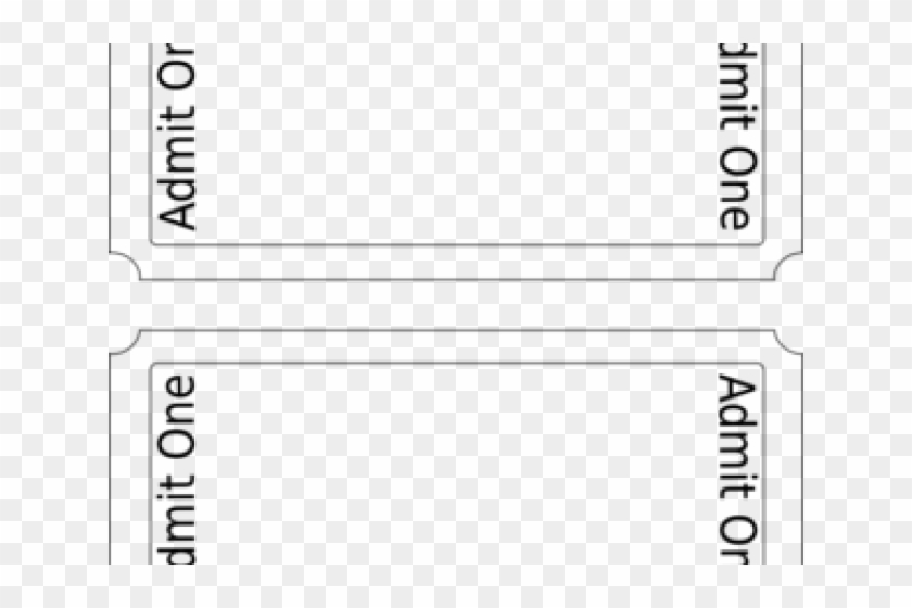 Blank ticket template 11835318 PNG