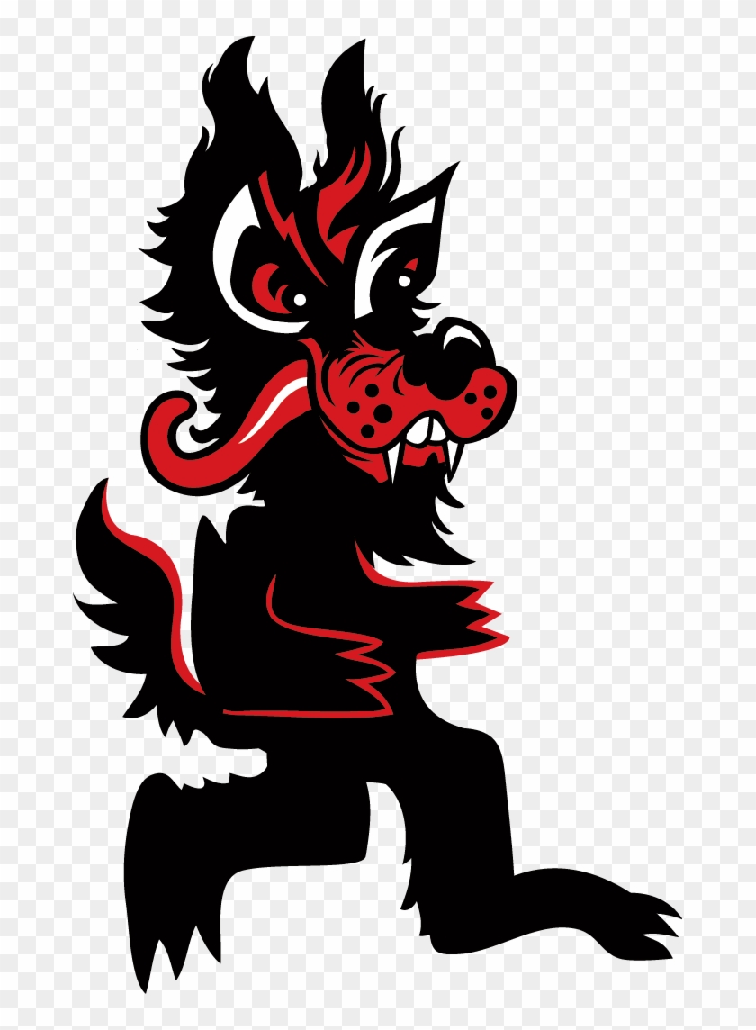 Download Dire Wolf Grateful Dead Illustration Hd Png Download 677x1064 3629037 Pngfind