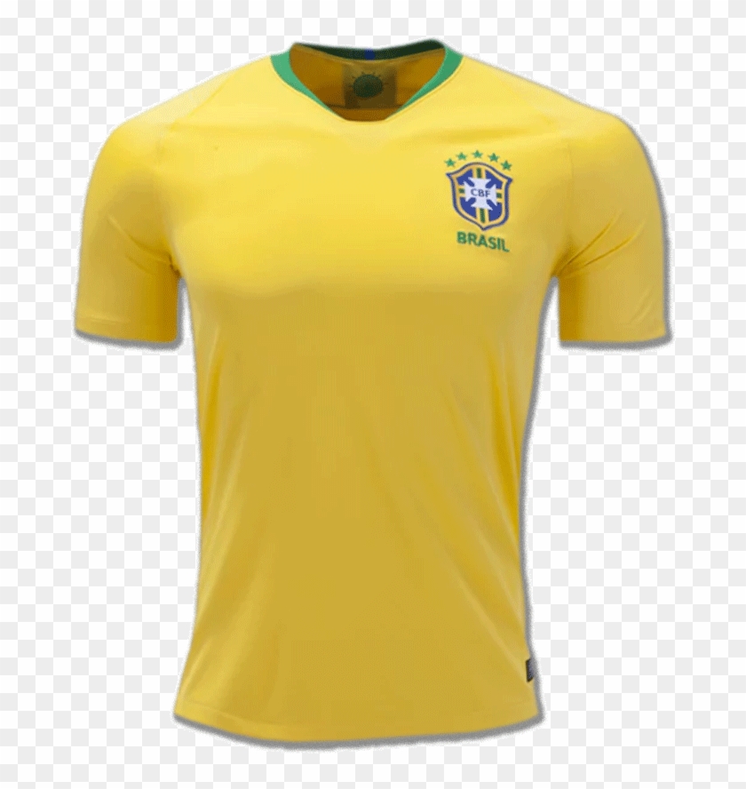 Brazil National Team Nike 2018 Replica Home Jersey Gold | lupon.gov.ph
