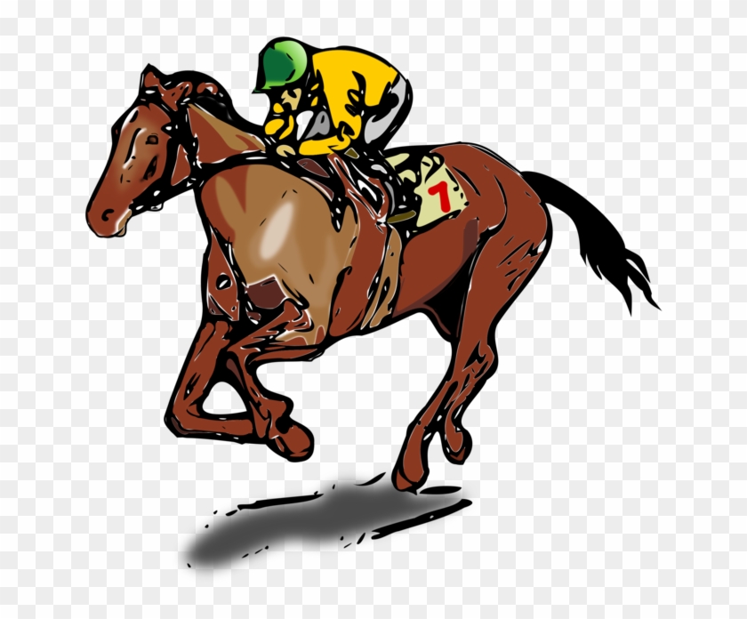 Horse Racing The Kentucky Derby Jockey - Horse Racing Clipart, HD Png ...