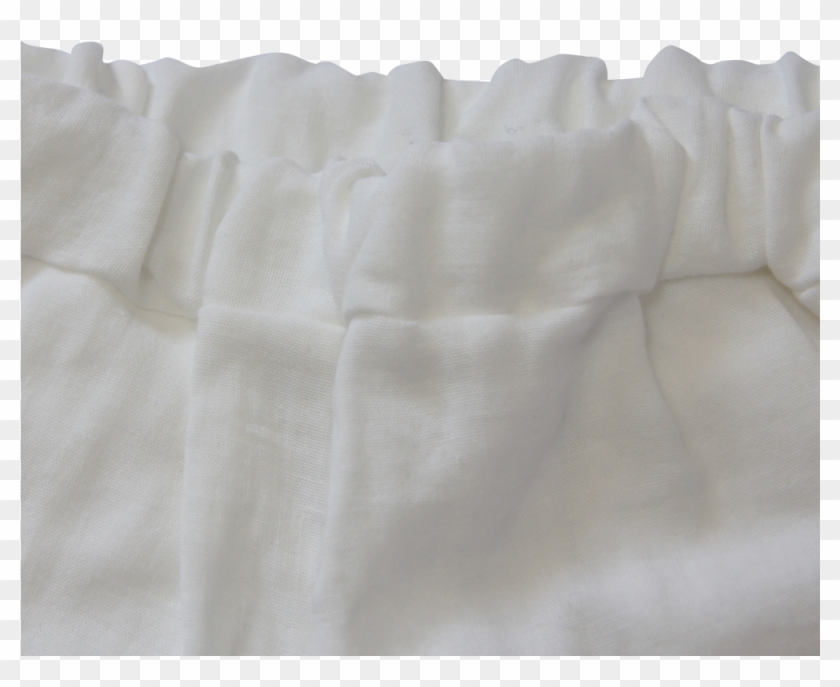 Unionini White Gauze Frill Pants - Ruffle, HD Png Download - 1000x1000 ...