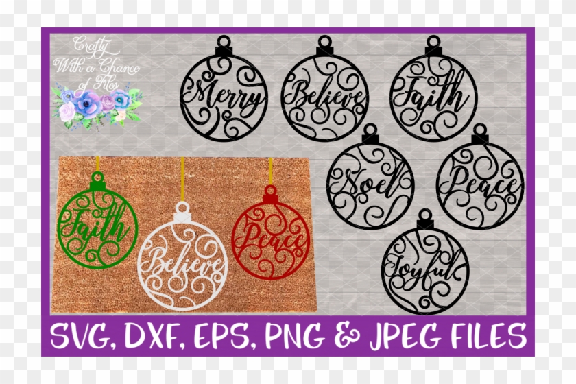Christmas Word Ornaments Svg Christmas Flourish Baubles Scalable Vector Graphics Hd Png Download 720x480 3664605 Pngfind
