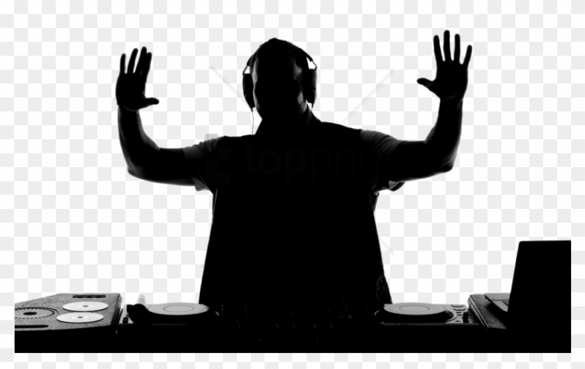 Free Png Dj Png Png Images Transparent - Silhouette Dj Png, Png Download -  850x568(#3676749) - PngFind