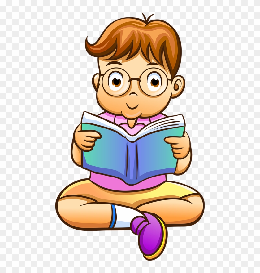 Estudiantes Animados Png Reading Clipart Transparent Png 483x800 3714267 Pngfind