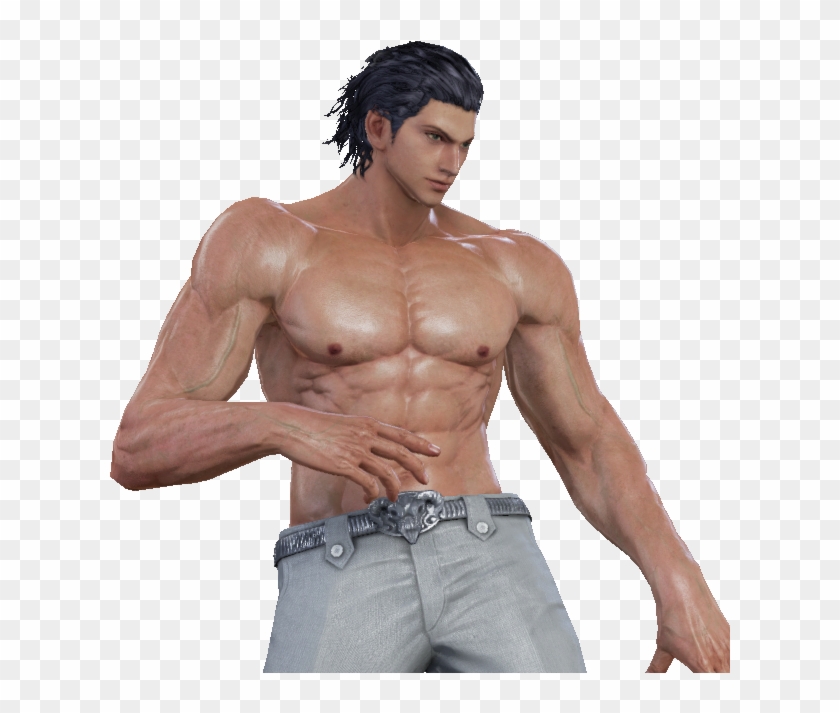 A Glimpse Of Madness Denyjin Tekken Jin Shirtless HD Png Download X