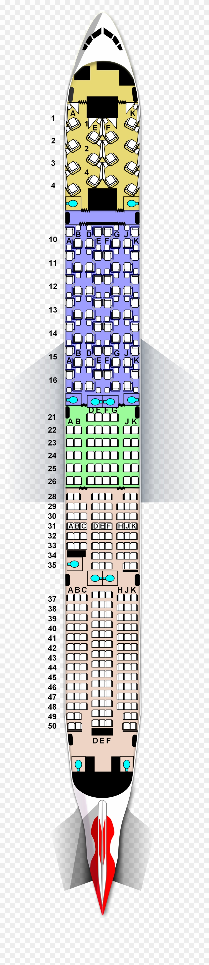 Boeing 777 Seat Layout