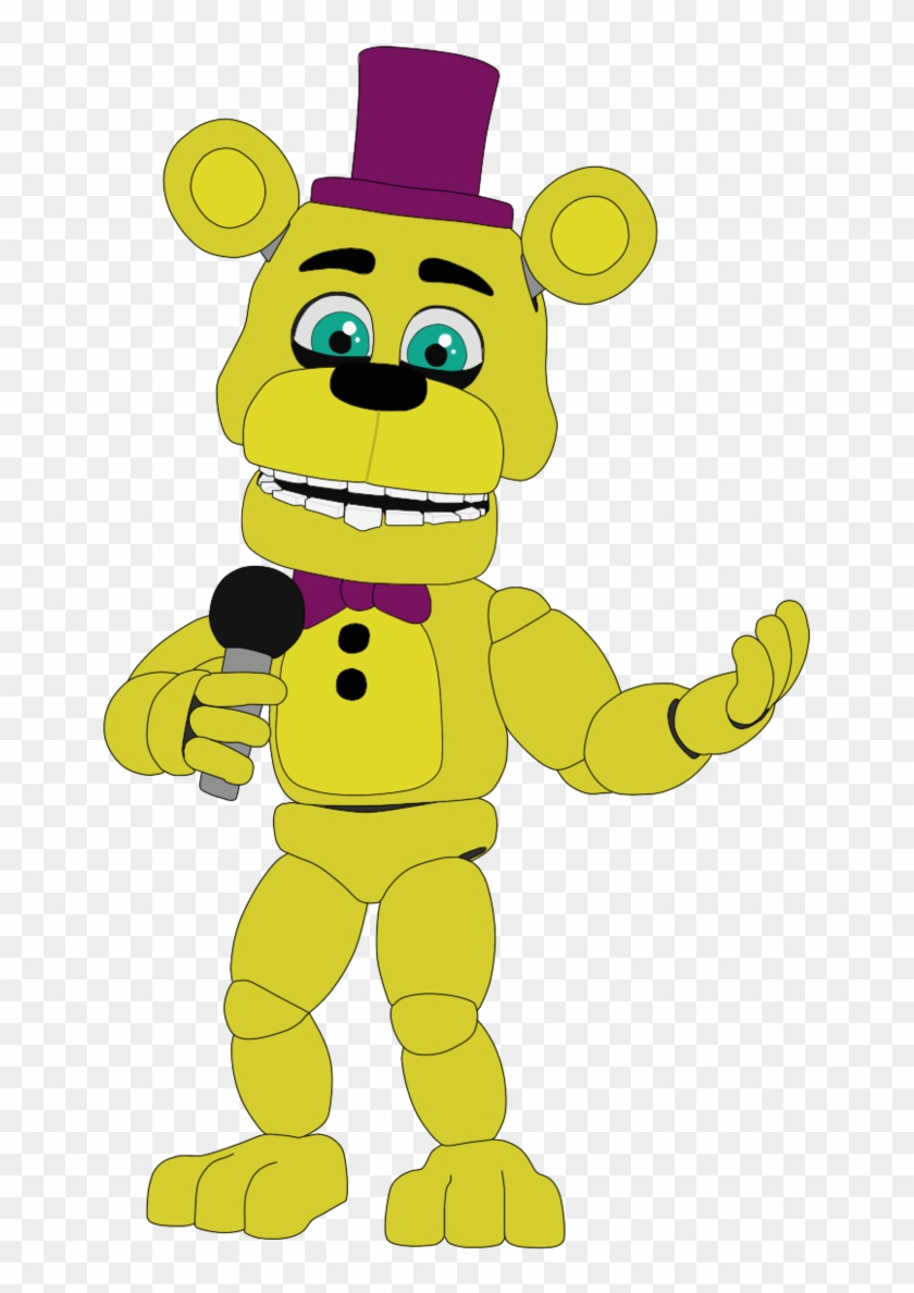 Png Transparent Stock Adventure Five Nights At S World - Fred Bear From ...