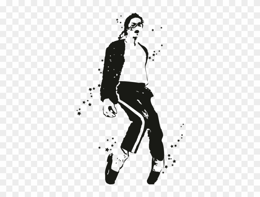 Silhouettes of Michael Jackson