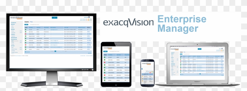 Exacqvision Enterprise System Manager To Monitor Ip - Exacqvision, HD