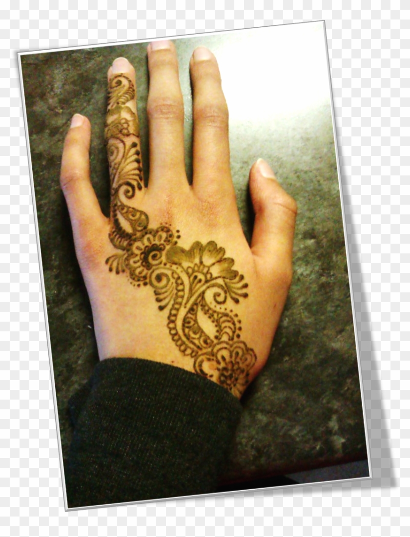 Body Art Henna India Traditional Mehndi Designs - Front Hand Mehndi Design,  HD Png Download - vhv