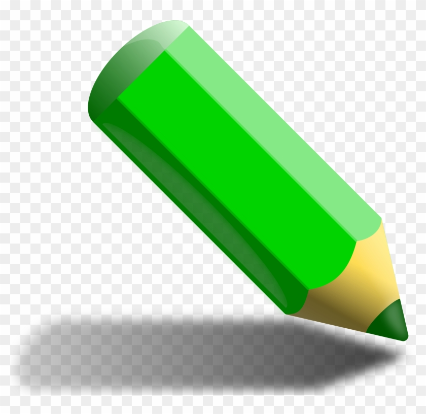 Green Pencil Clip Art