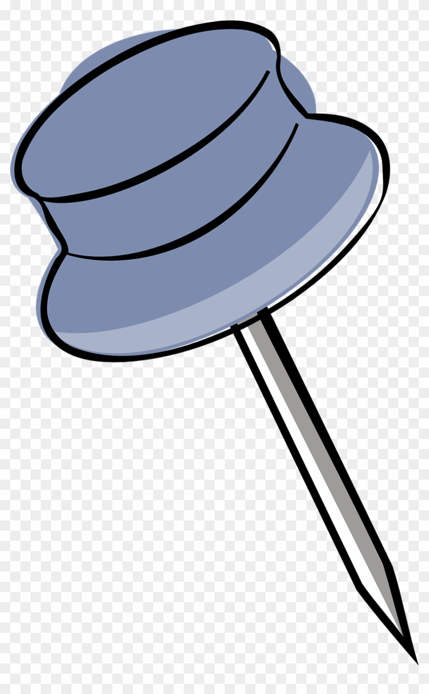 Drawing-pin Pushpin Push Pin - Paku Png Hd, Transparent Png - 810x1280 ...