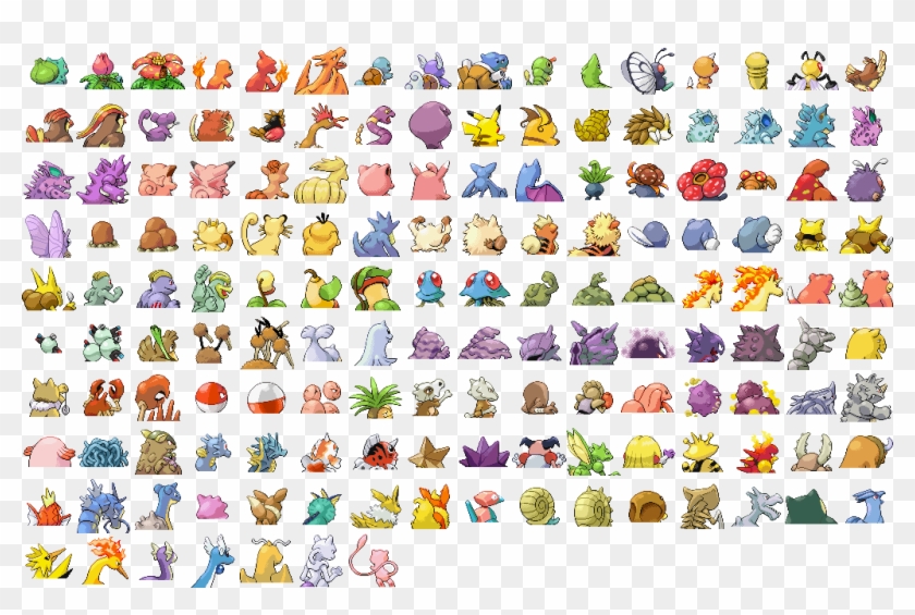 Pokemon Front And Back Sprites - IMAGESEE