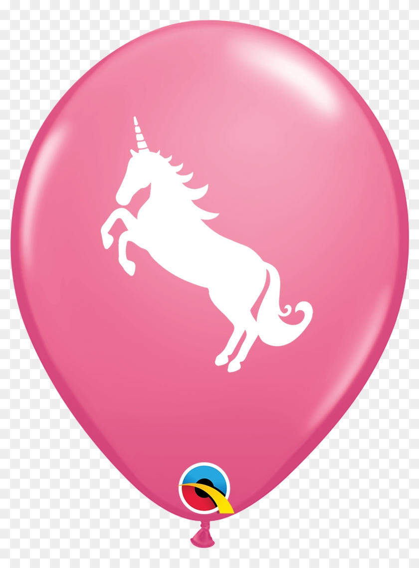 Unicorn Rose Pink Latex Balloons Ballon Anniversaire 3 Ans Hd Png Download 800x1059 Pngfind