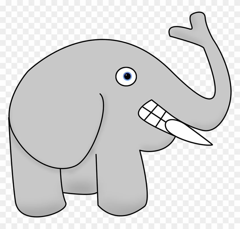 Elephant Cartoon Animal Angry Drawing Character - à¸Šà¹‰à¸²à¸‡ à¸ à¸²à¸£à¹Œà¸•à¸¹à¸™ Png