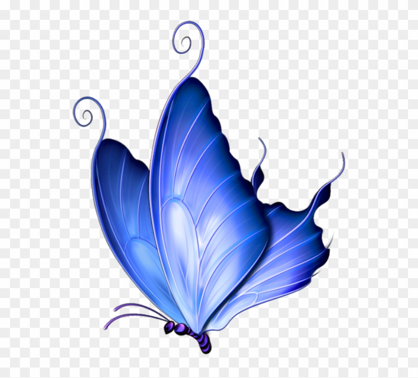 Download Borboletas Borboleta Azul Png - Blue Butterfly Vector Png ...