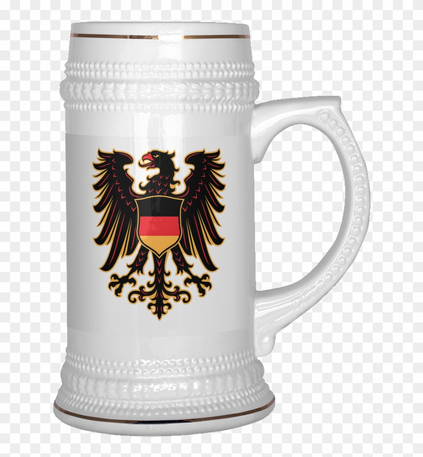 German Eagle Beer Stein - Beer Stein, HD Png Download - 634x827 ...