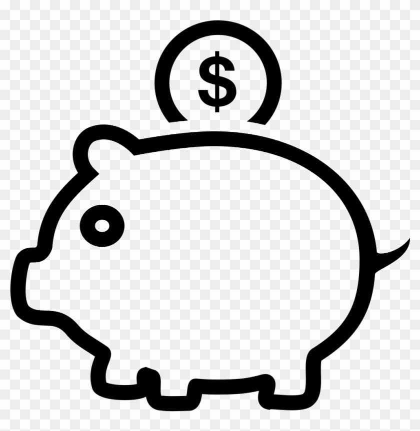 Png File Svg Piggy Bank Transparent Png 981x962 3831450 Pngfind