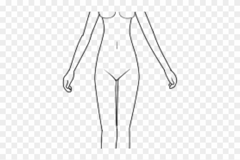 Drawn Chain Anime Girl Base Figure Drawing Hd Png Download 640x480 3840618 Pngfind - girl roblox body base