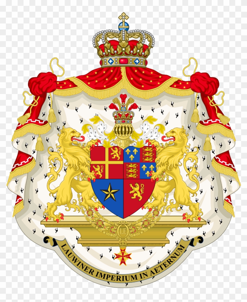 Royal Coat Of Arms Of The Lauwiner Empire And Of Jonas - Greece Coat Of ...