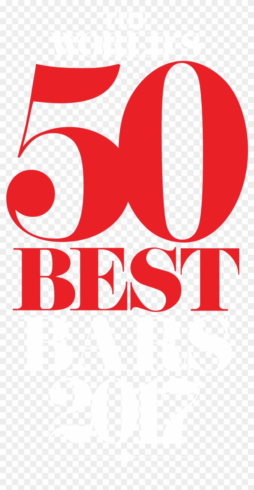 Asias 50 Best Bars World's 50 Best Bars Logo, HD Png Download