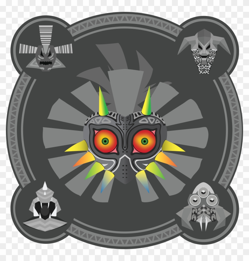 [oc] Majora And The Four, HD Png Download - 7976x7976(#3885647) - PngFind