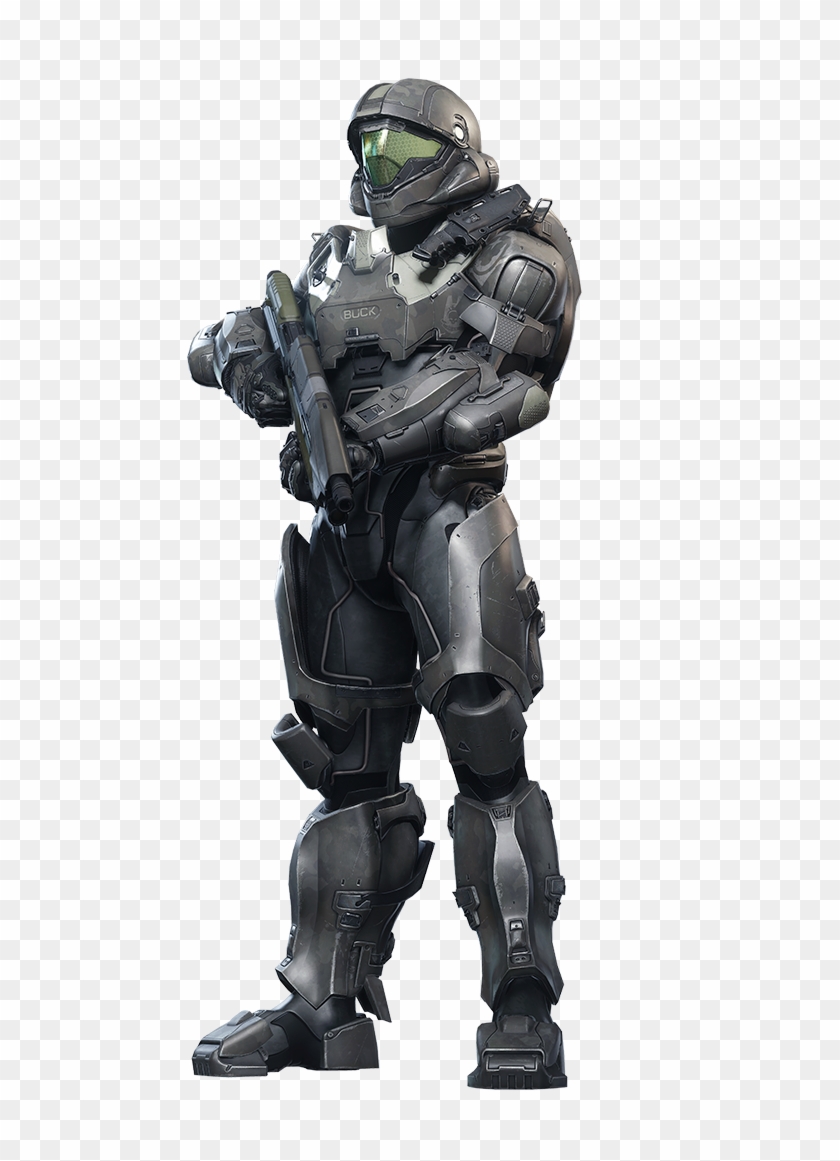 And The Original, For Comparison - Halo 5 Buck Png, Transparent Png ...