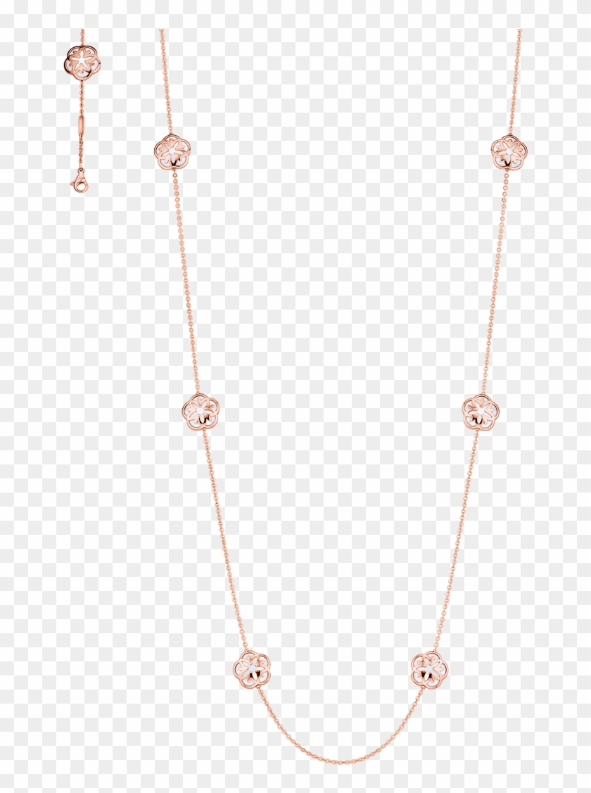 Necklace 18k Red Gold And 10 Mother‑of‑pearl Cabochons - Necklace, HD ...