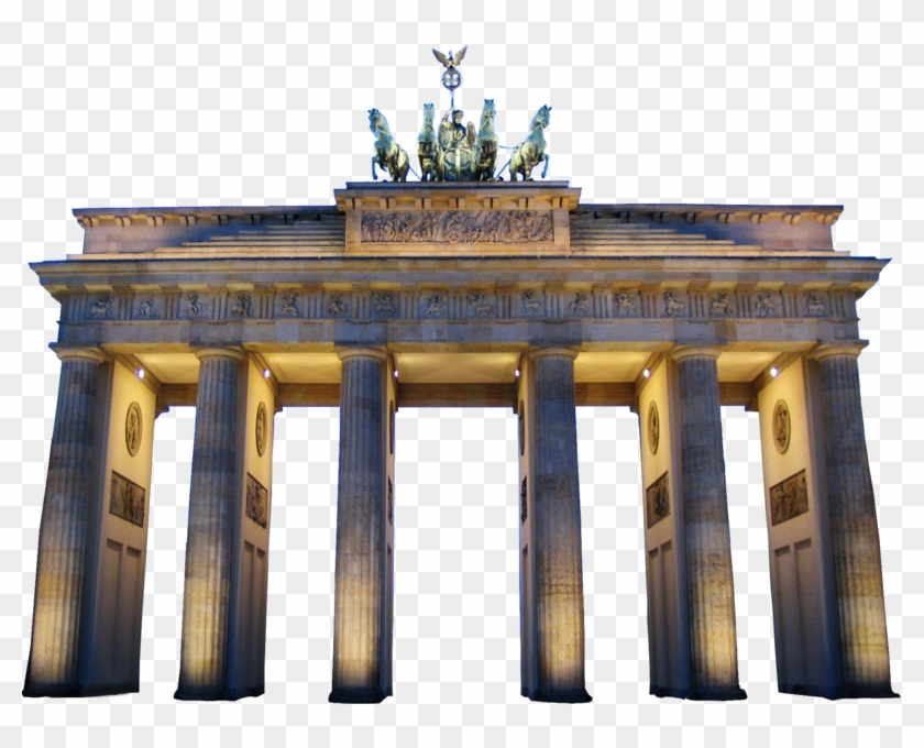 Brandenburger Tor - Brandenburg Gate, HD Png Download - 799x600