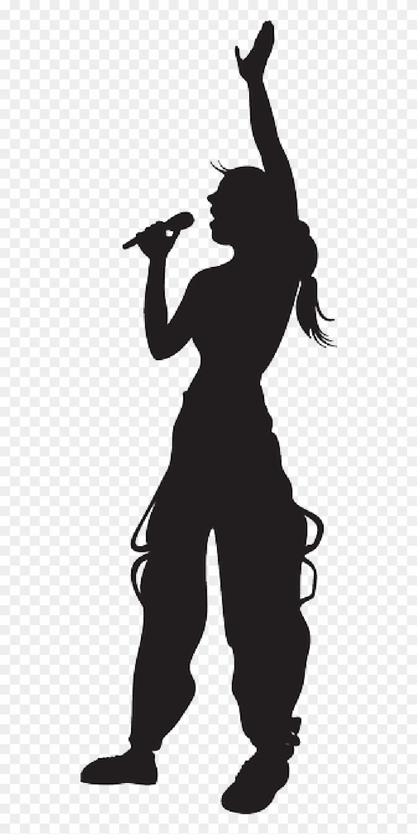 silhouette of girl singing png download silhouette of girl singing transparent png 518x1601 3958725 pngfind girl singing transparent png