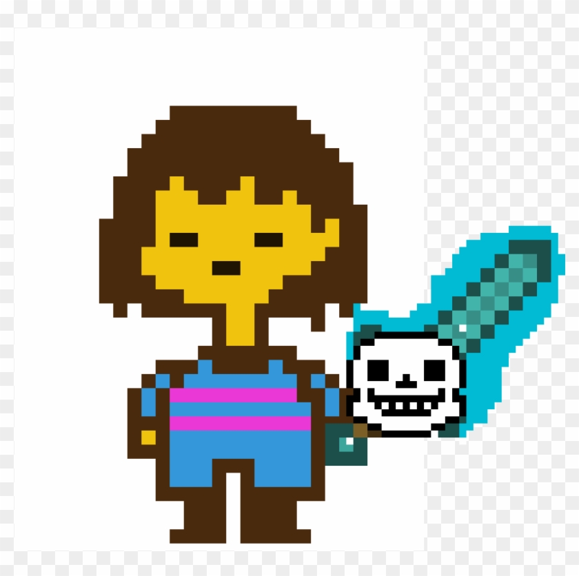 Sans Sword Transparent Frisk Sprites Hd Png Download 10x10 Pngfind