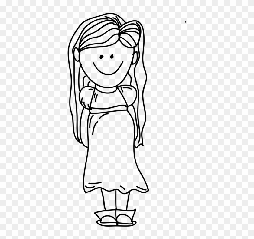 Girl Child Drawing Woman Infant HD Png Download  1286x7503976564   PngFind