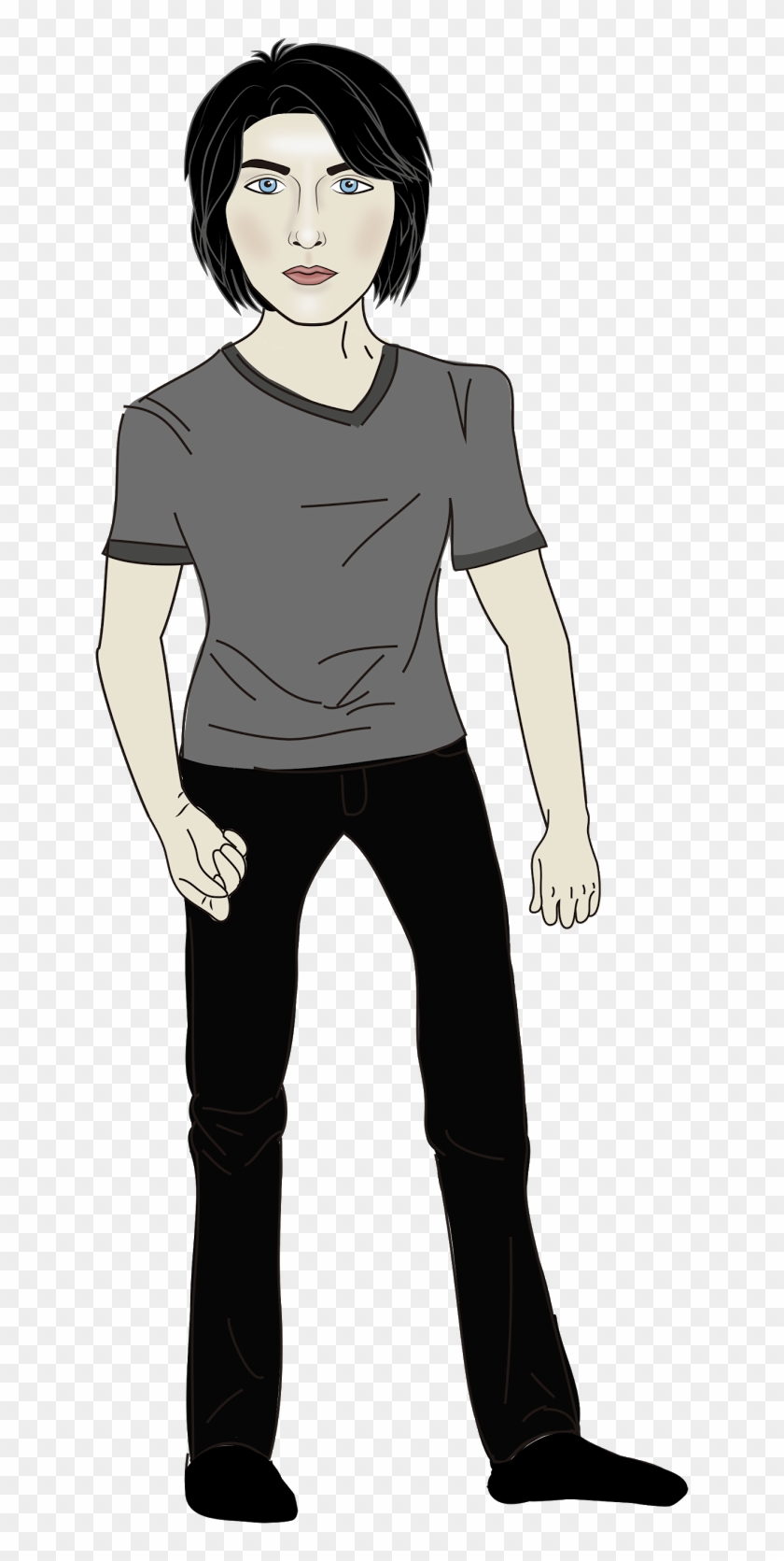 Ilustracion Alec Lightwood Standing Hd Png Download 687x1600 3993762 Pngfind