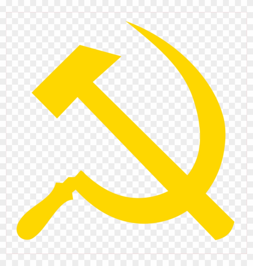 Open - Hammer And Sickle Yellow, HD Png Download - 2000x2000(#403120 ...
