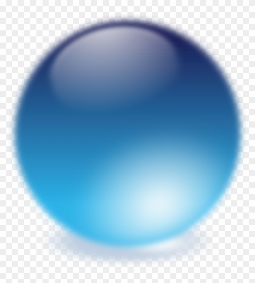 This Free Icons Png Design Of Blue Cristal Ball - Transparent Blue ...