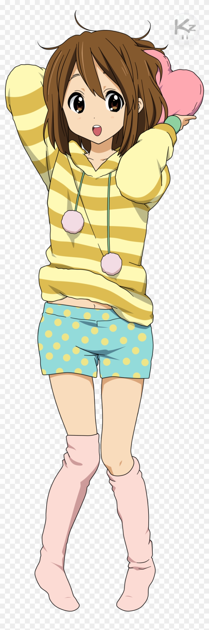 K-On!Anime Tsundere Hellsing Yui Hirasawa, Anime, personagem fictício,  desenho animado, animação png