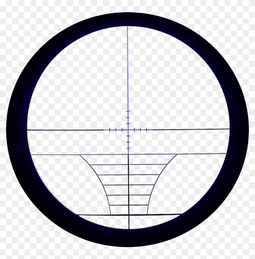 Rifle Scope 3-9x40mm With Illuminated Reticle - Circle, HD Png Download ...